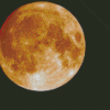 Orange Moon Diamond Painting