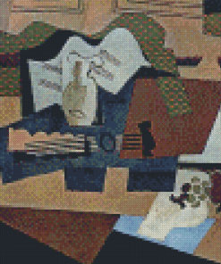 Pablo Picasso Still Life With Guitar Diamond Painting