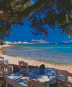 Paros Beach Diamond Painting