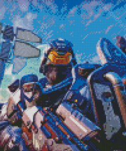 PlanetSide 2 Character Diamond Painting