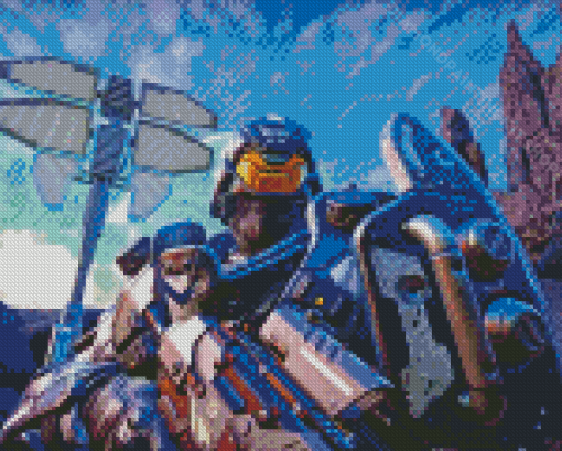 PlanetSide 2 Character Diamond Painting