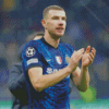 Player Edin Dzeko Diamond Painting