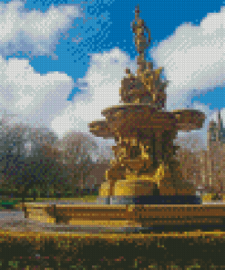 Princes Street Gardens Diamond Painting