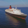 QE2 Liner In The Horizon Diamond Painting