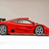 Red McLaren F1 Car Diamond Painting