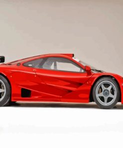 Red McLaren F1 Car Diamond Painting