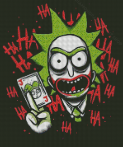 Rick And Morty Joker Diamond Painting