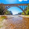 Russian Gulch State Park Bridge Diamond Painting