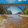 Russian Gulch State Park Bridge Diamond Painting