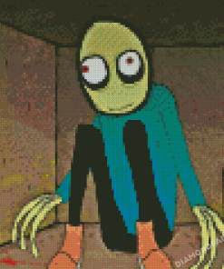 Salad Fingers David Firth Diamond Painting