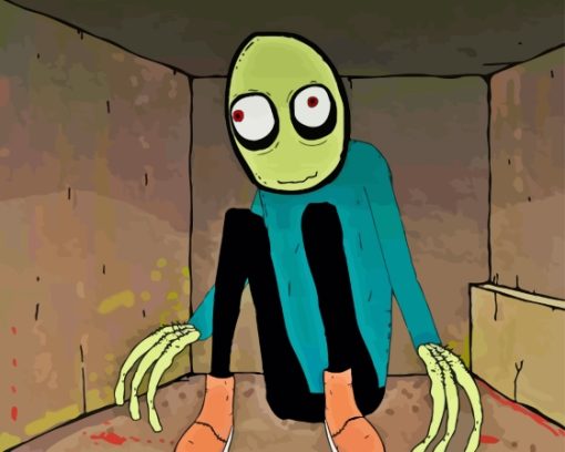 Salad Fingers David Firth Diamond Painting