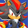 Shadow The Hedgehog Diamond Painting