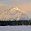 Snowy Pioneer Peak Alaska US Diamond Painting