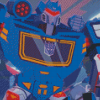 Soundwave Transformers Character Diamond Painting