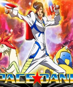 Space Dandy Animation Poster Diamond Painting