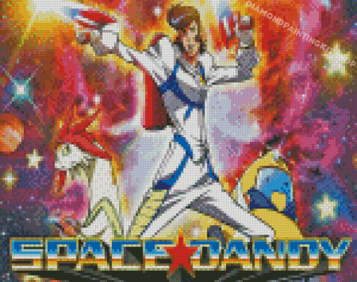 Space Dandy Animation Poster Diamond Painting