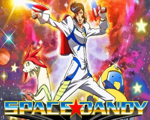 Space Dandy Animation Poster Diamond Painting