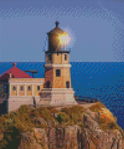 Split Rock Lighthouse Diamond Painting