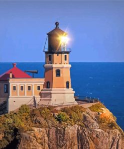 Split Rock Lighthouse Diamond Painting