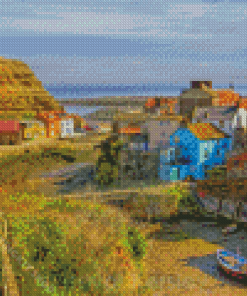 Staithes England Diamond Painting