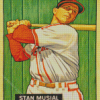 Stan Musial Cardinals Player Diamond Painting