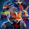 Star Fox Characters Diamond Painting