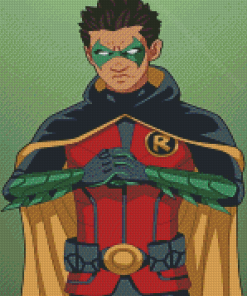 Superhero Damian Wayne Diamond Painting