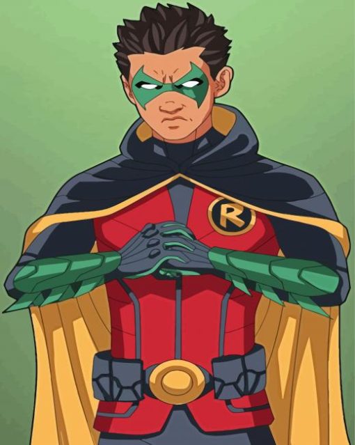 Superhero Damian Wayne Diamond Painting