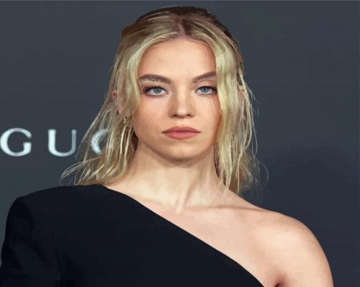 Sydney Sweeney Euphoria Actress Diamond Painting