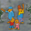 The Berenstain Bears Fight Diamond Painting