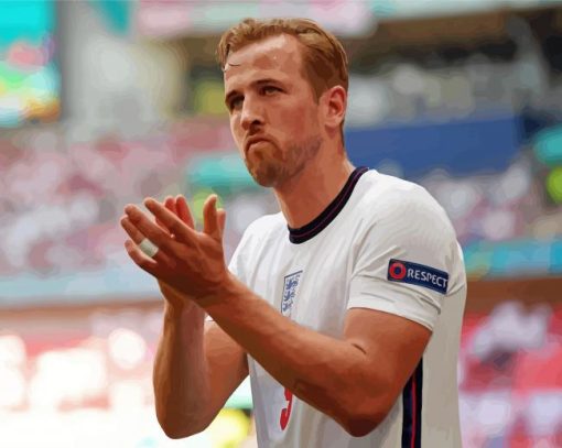 The English Harry Kane Diamond Painting