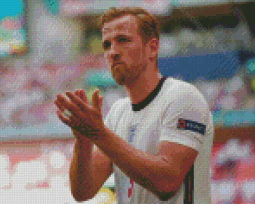 The English Harry Kane Diamond Painting