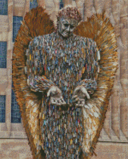 The Knife Angel Sculpture Diamond Painting