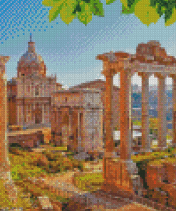 The Roman Forum Diamond Painting