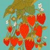 Vintage Strawberry Diamond Painting