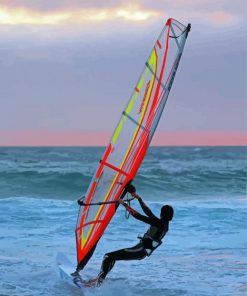 The Windsurfer Diamond Painting