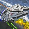 The Millennium Falcon Star Wars Diamond Painting