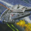 The Millennium Falcon Star Wars Diamond Painting