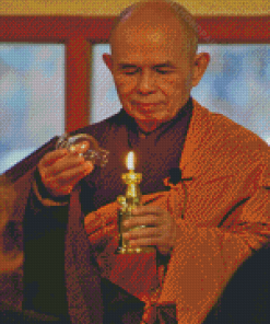 Thich Hanh Monk Diamond Painting