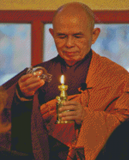 Thich Hanh Monk Diamond Painting