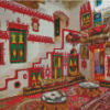 Traditional Berber House Gadamis Libya Diamond Painting