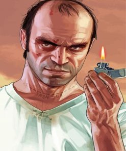 Trevor Philips Grand Theft Auto V Diamond Painting