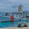 US Coast Guard Boat Diamond Painting