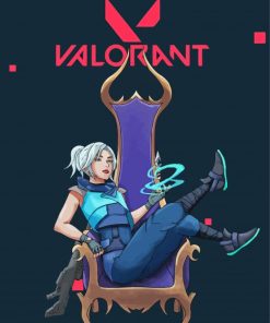 Valorant Jett Poster Diamond Painting