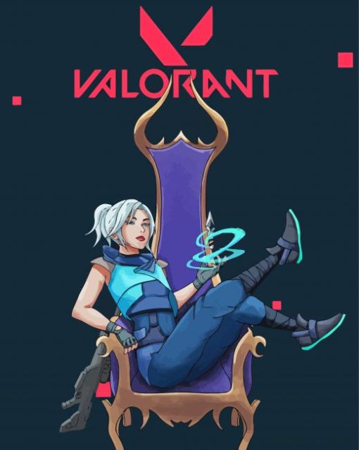 Valorant Jett Poster Diamond Painting