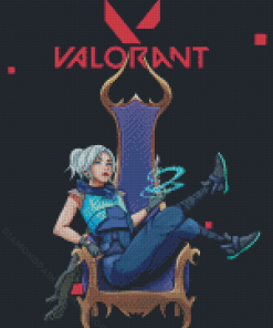 Valorant Jett Poster Diamond Painting