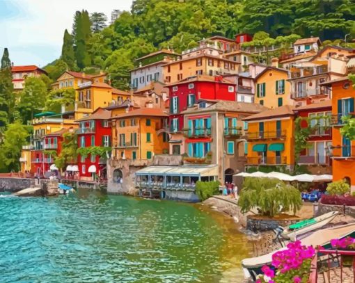 Varenna Italy Diamond Painting