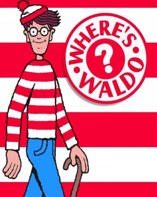 Wheres Waldo Poster Diamond Painting