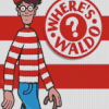 Wheres Waldo Poster Diamond Painting