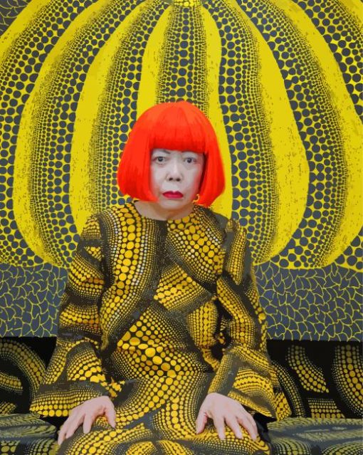 Yayoi Kusama Japanese Artist Diamond Painting